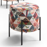 Pouffs marga belice multicolor