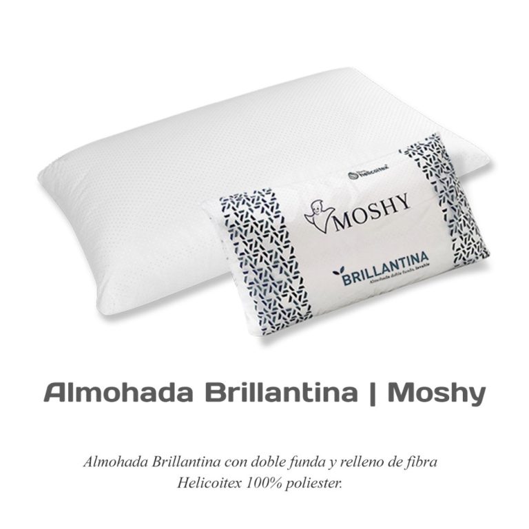 Almohada brillantina moshy