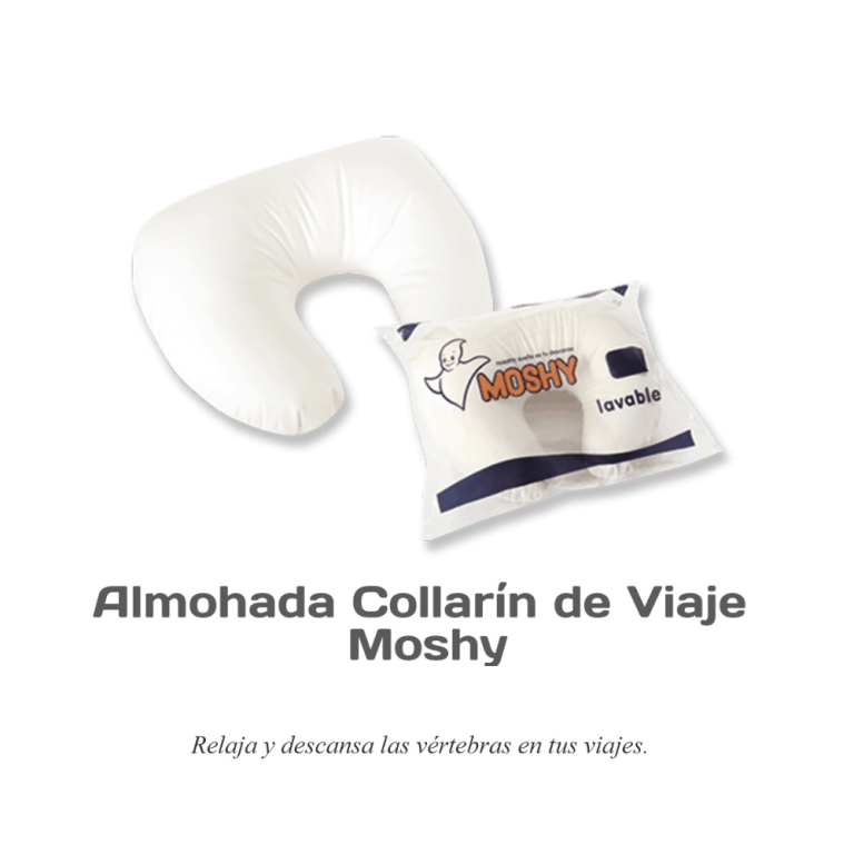 Almohada collarin de viaje moshy