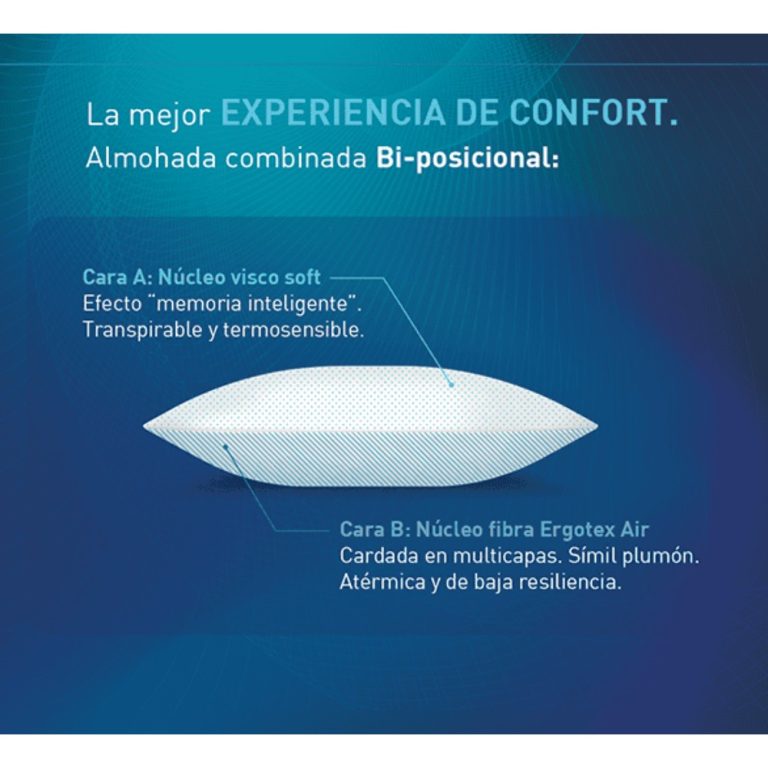 Almohada moshy duo confort