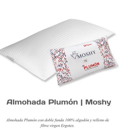 Almohada plumÓn moshy