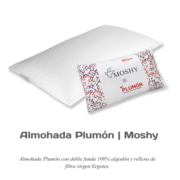 Almohada plumÓn moshy