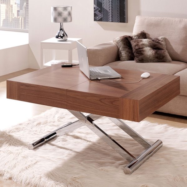 Mesas centro electricas cuadrada