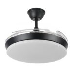 Ventilador tridente negro fabrilamp 06