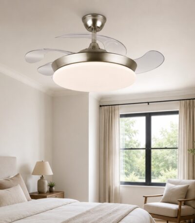 Ventilador tridente cuero fabrilamp 09